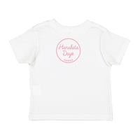 ĀNUENUE tee, in white and navy
