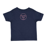 ĀNUENUE tee, in white and navy