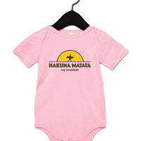 HAKUNA MATATA MY BRADDAH SURFER, tee and bodysuit