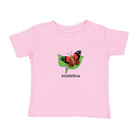 PULELEHUA tee, in hot pink and pink