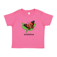 PULELEHUA tee, in hot pink and pink