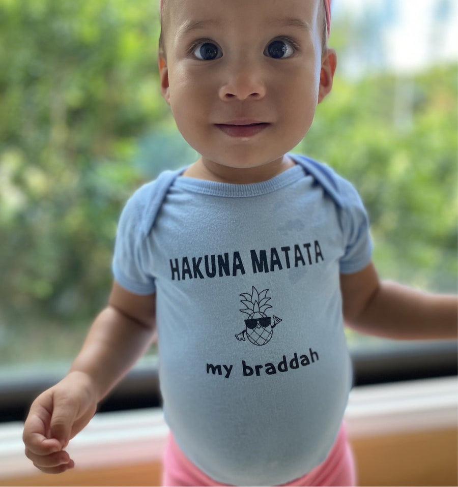 HAKUNA MATATA MY BRADDAH bodysuit