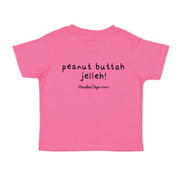 HANA OKO LELE tee, in black, hot pink and light pink