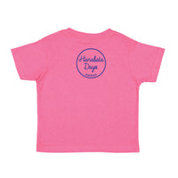 HŌKŪ tee, in hot pink and pink