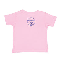 HŌKŪ tee, in hot pink and pink