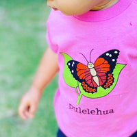 PULELEHUA tee, in hot pink and pink