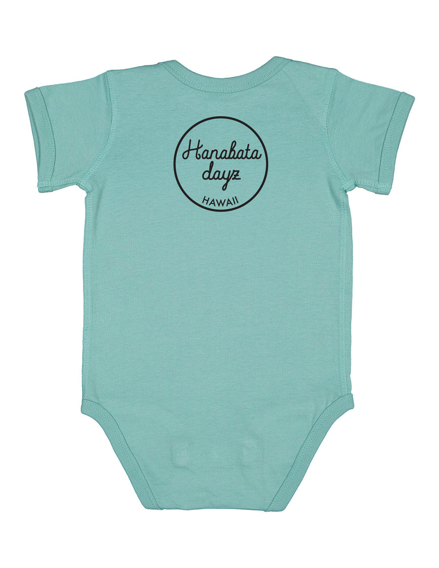 ‘ĪLIO-HOLO-I-KA-UAUA (Hawaiian monk seal) bodysuit, assorted colors and sizes