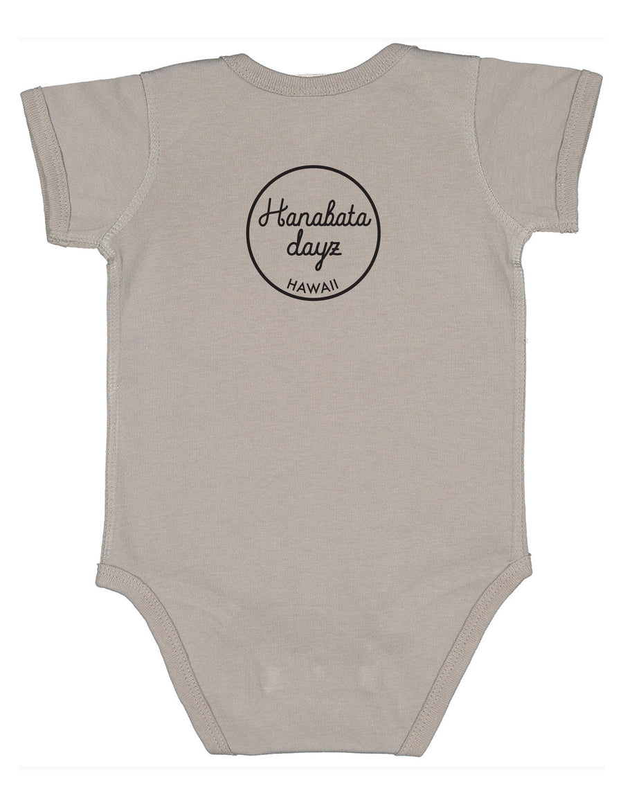 ‘ĪLIO-HOLO-I-KA-UAUA (Hawaiian monk seal) bodysuit, assorted colors and sizes