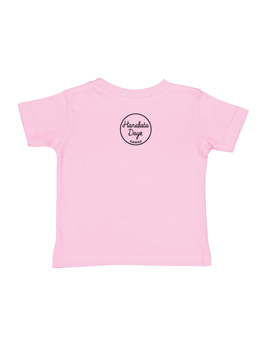 PULELEHUA tee, in hot pink and pink